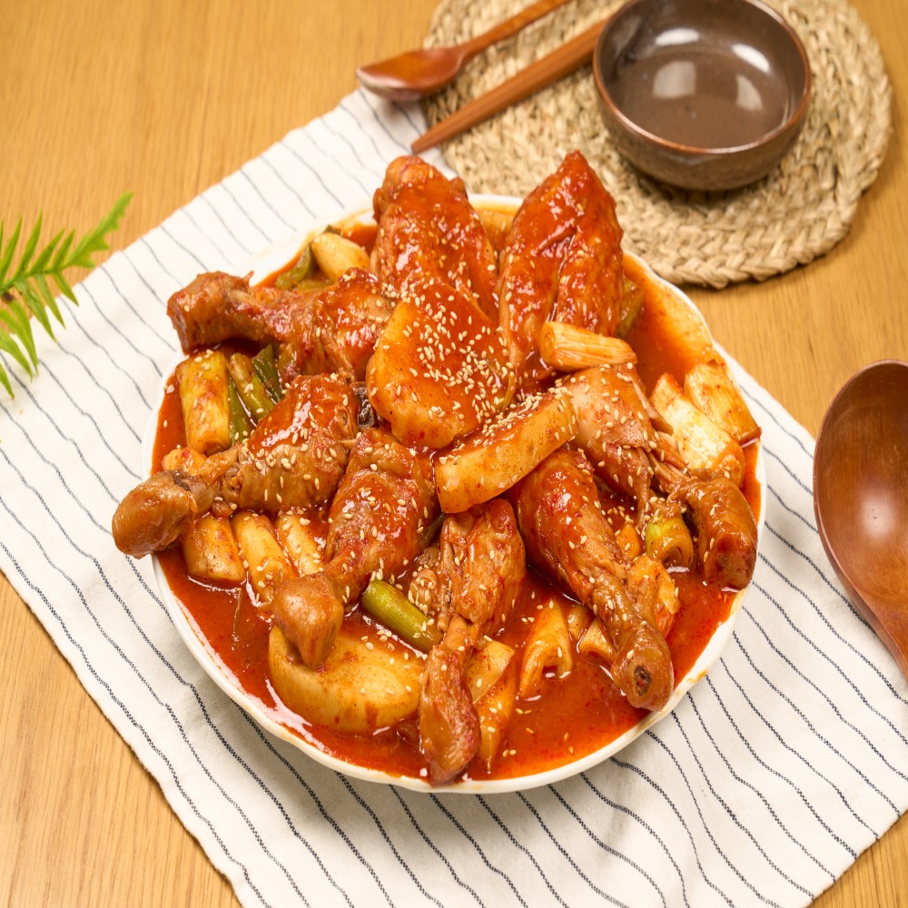 [안양시 등갈비찜 맛집] 오랜 전통의 팔덕식당! 닭볶음탕 1.5kg 3인분